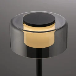 Paul Neuhaus 1-flg Tischlampe Rika Schwarz