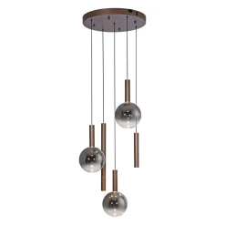 Paul Neuhaus LED Pendellampe Bowl 5flg