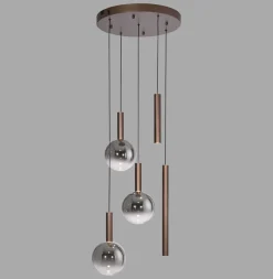 Paul Neuhaus LED Pendellampe Bowl 5flg