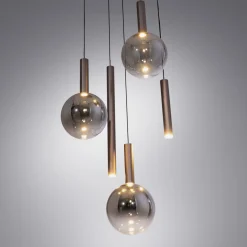 Paul Neuhaus LED Pendellampe Bowl 5flg