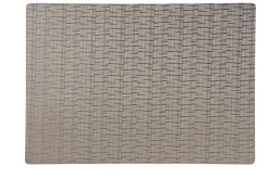 Peyer Tischset Polyline Uni Taupe 30 x 43 cm