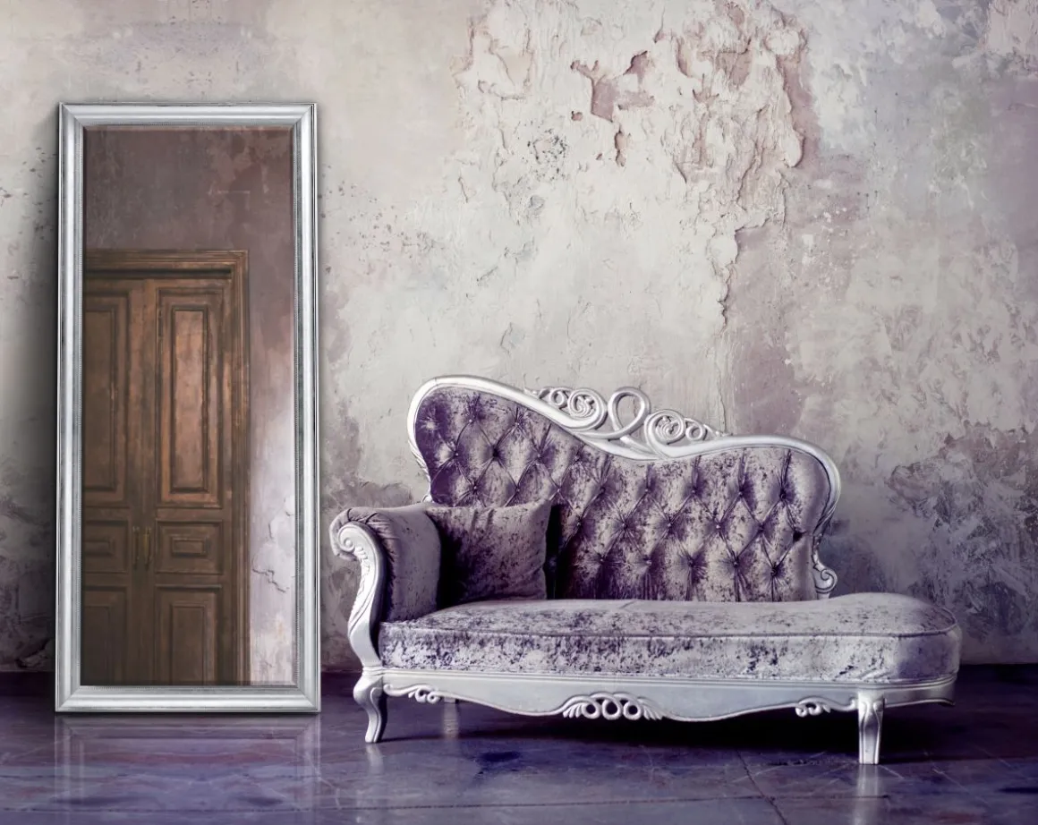 Rahmenspiegel Mia Chrom 80 x 180 cm