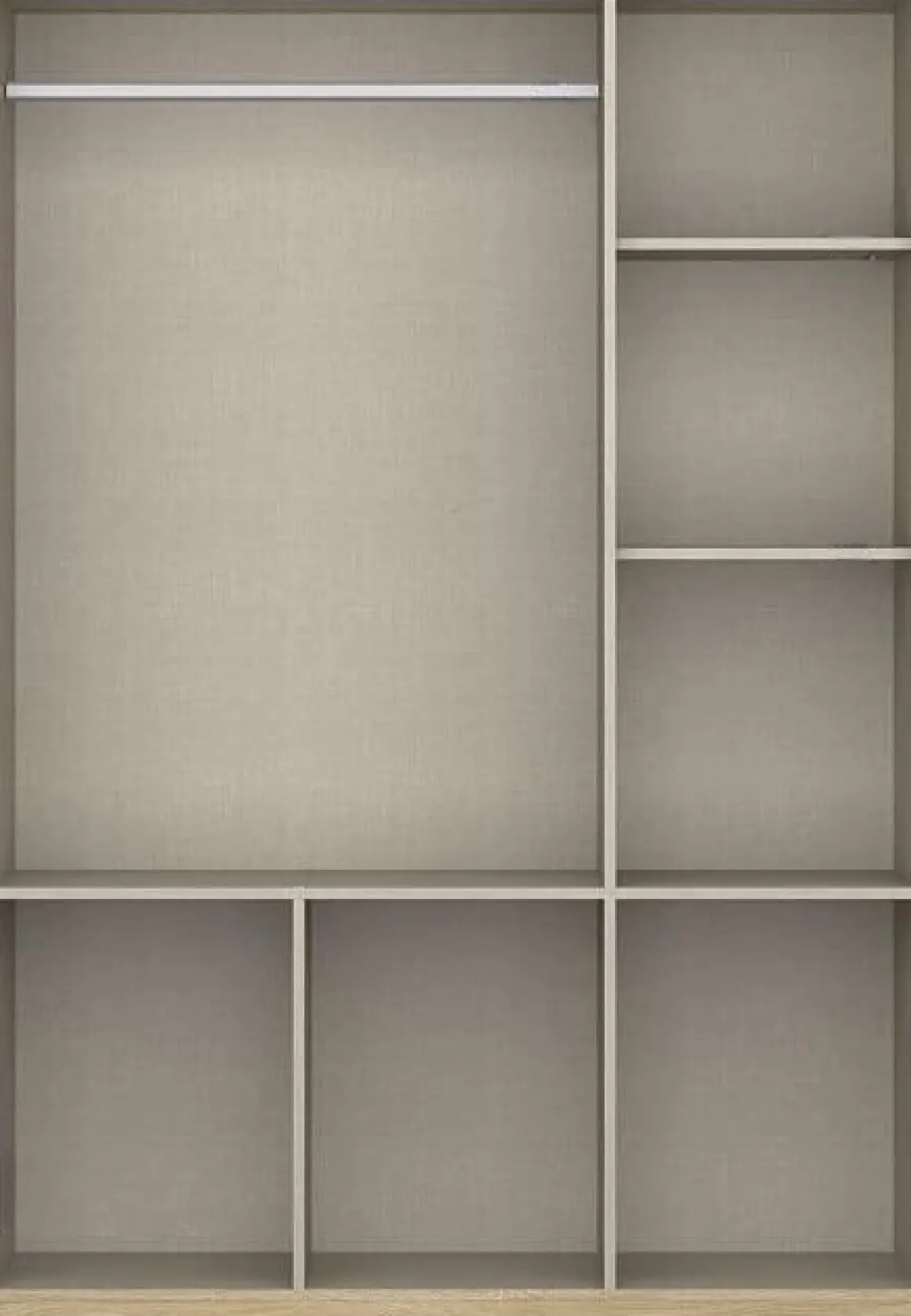 Rauch Drehtürenschrank Celle 3-Türig 136 x 197 cm
