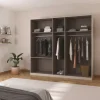 Rauch Drehtürenschrank Koda Champagner