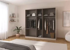 Rauch Drehtürenschrank Koda Champagner