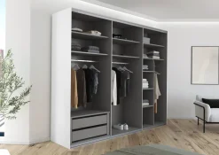 Rauch Schwebetürenschrank Contido Alpinweiß