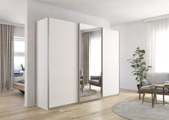 Rauch Schwebetürenschrank Kulmbach Alpinweiß