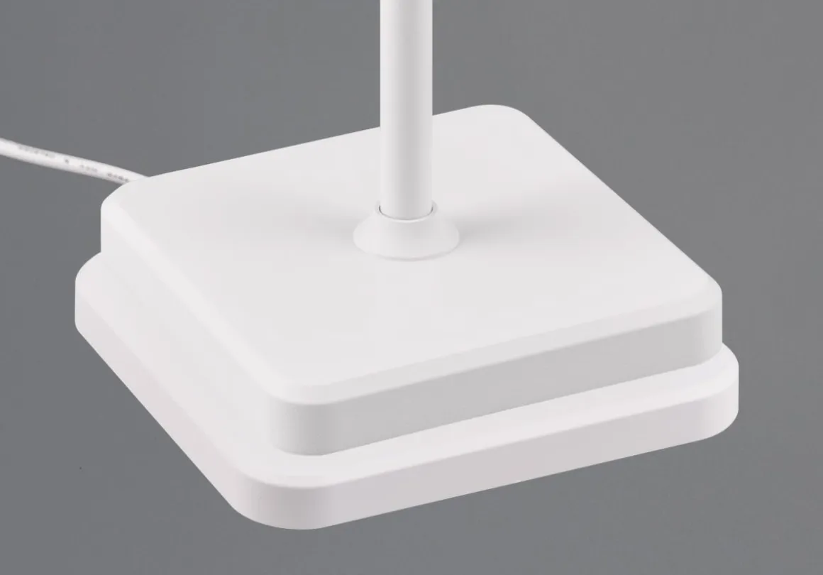 Reality Leuchten Akku Tischlampe Fernandez Weiß