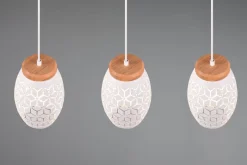 Reality Leuchten 3-flg Pendelleuchte Bidar
