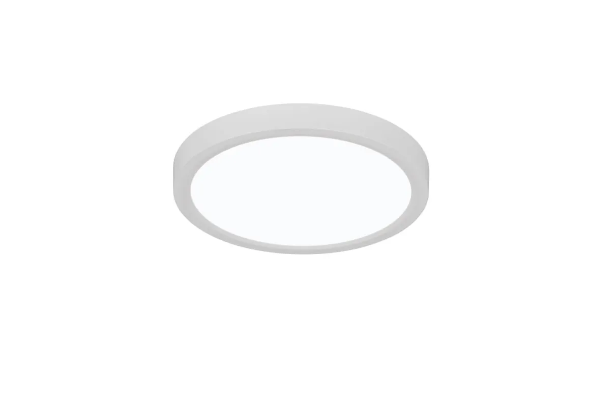 Reality Leuchten LED Deckenlampe Draco Weiß Ø 23 cm