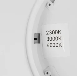 Reality Leuchten LED Deckenlampe Draco Weiß Ø 23 cm