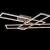 Reality Leuchten LED Deckenleuchte Corso Nickel