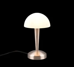 Reality Leuchten LED Tischlampe Canaria Nickel