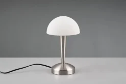 Reality Leuchten LED Tischlampe Canaria Nickel