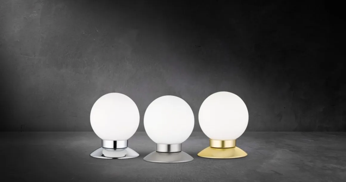 Reality Leuchten LED Tischleuchte Princess Chrom