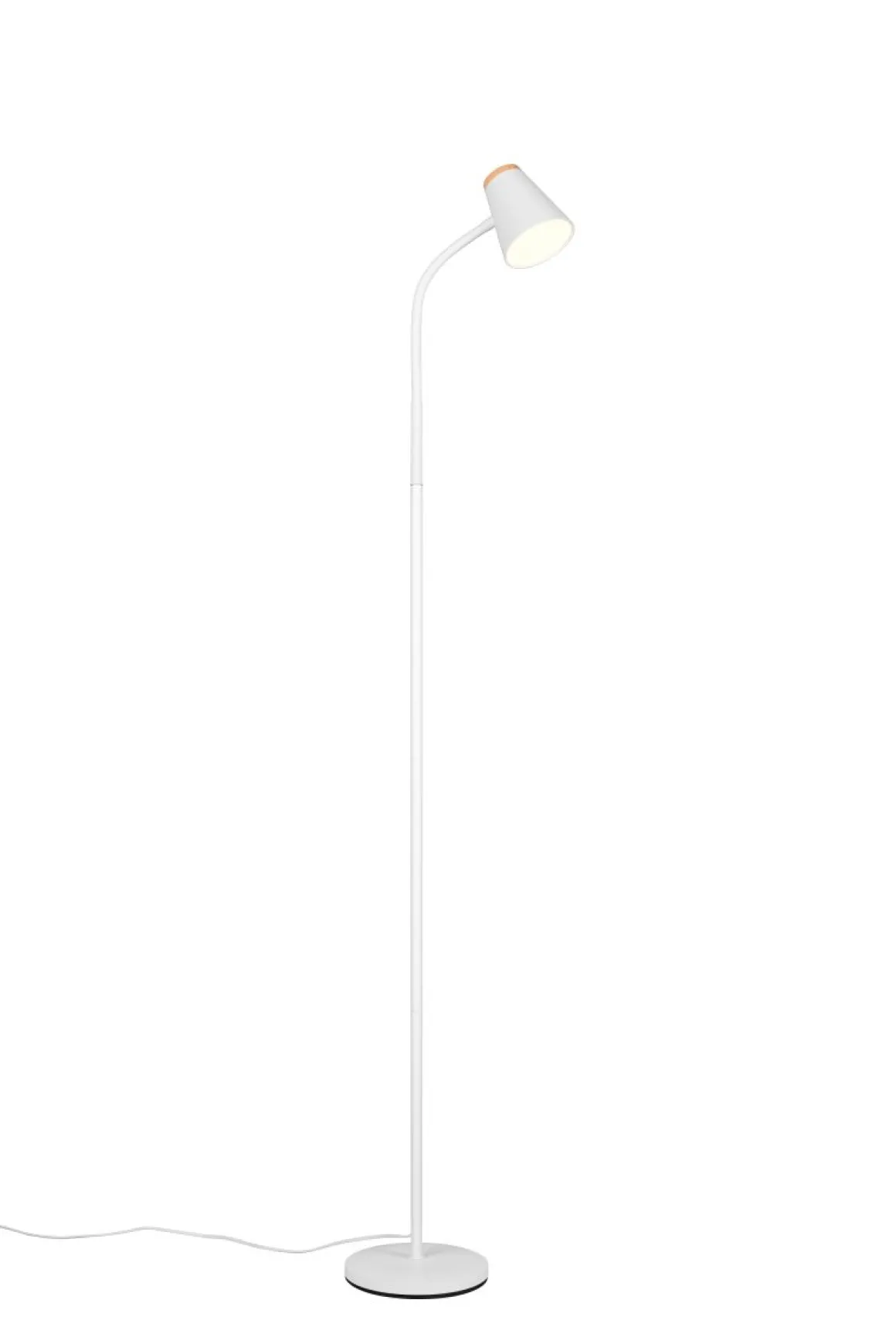 Reality Leuchten Stehlampe Pongo Weiß