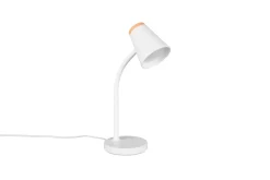Reality Leuchten Tischlampe Pongo Weiß