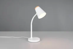 Reality Leuchten Tischlampe Pongo Weiß