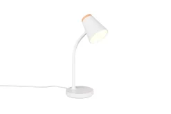 Reality Leuchten Tischlampe Pongo Weiß
