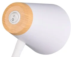 Reality Leuchten Tischlampe Pongo Weiß