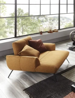 Recamiere Loveseat Dover XC Gelb