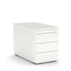 Rollcontainer K40 White Grey