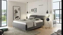 Ruf Polsterbett Casa Grau 180 x 200 cm