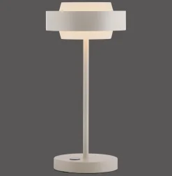Schöner Wohnen 1-flg LED Tischlampe Elmo Sandbrise
