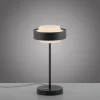 Schöner Wohnen 1flg LED Tischlampe Elmo Schwarz