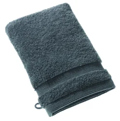 Schöner Wohnen Waschhandschuh Cuddly Anthrazit 16 x 21 cm