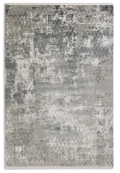 Schöner Wohnen Webteppich Vision anthrazit 80 x 150 cm