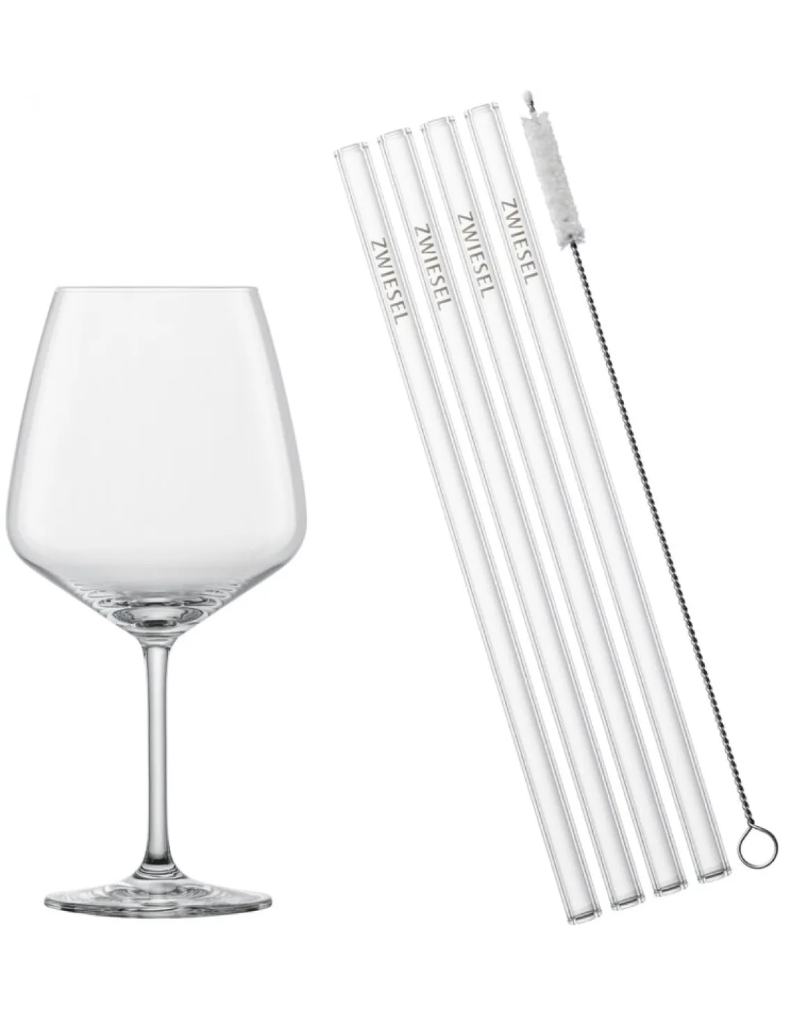 Schott Zwiesel Cocktailglas-Set After Work mit Trinkhalmen und Bürste
