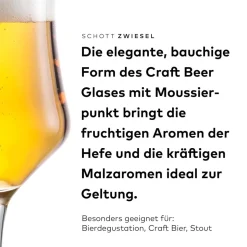Schott Zwiesel 4er Bierglas Set Craft Beer Basic 450 ml