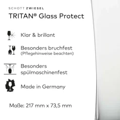 Schott Zwiesel 4er Set Weizenbierglas Beer Basic 0,3 L