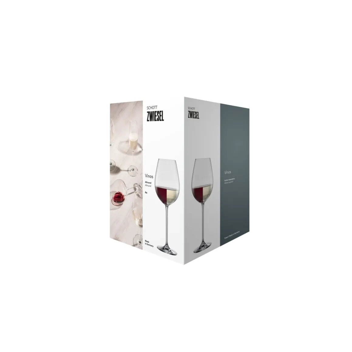 Schott Zwiesel 4-tlg Gläser-Set Allround-Glas Vinos