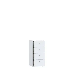 Schubladen-Kommode Tempra2 Weiß 39 cm