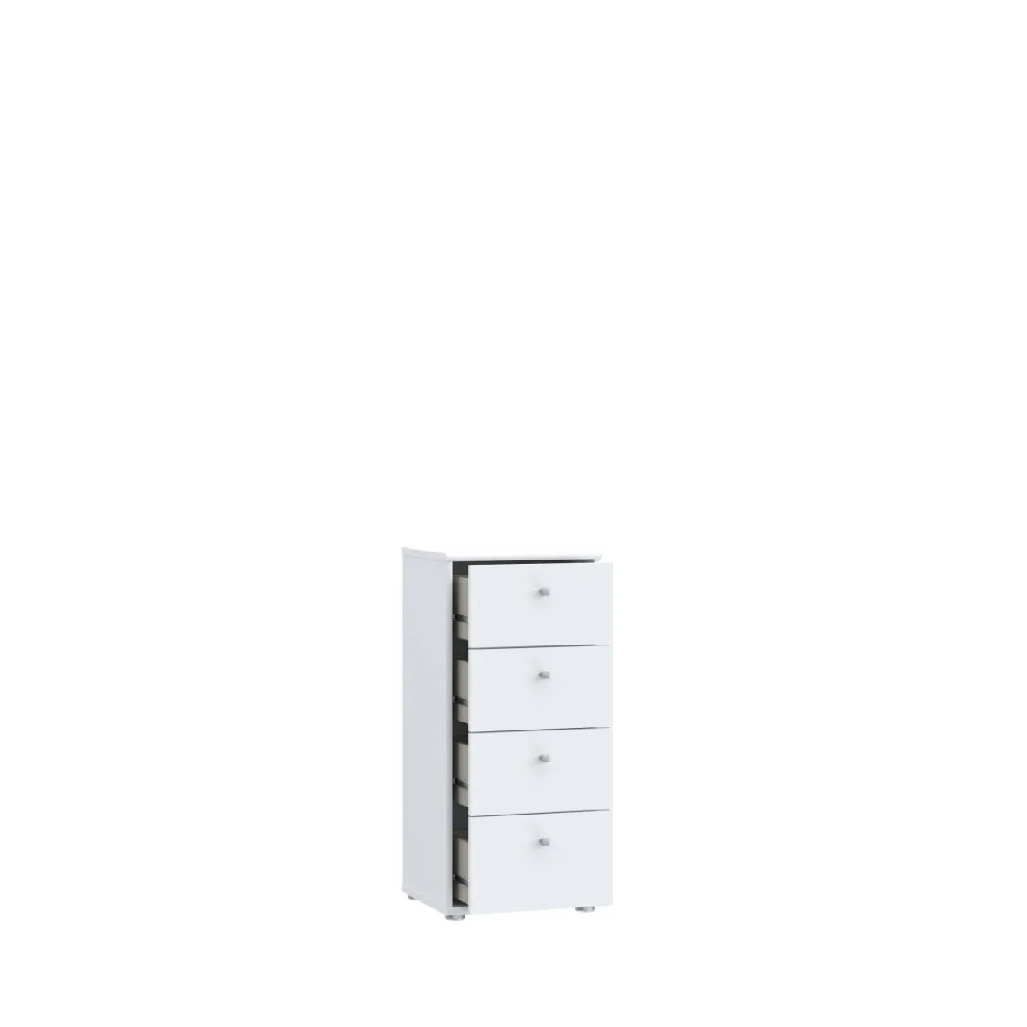 Schubladen-Kommode Tempra2 Weiß 39 cm