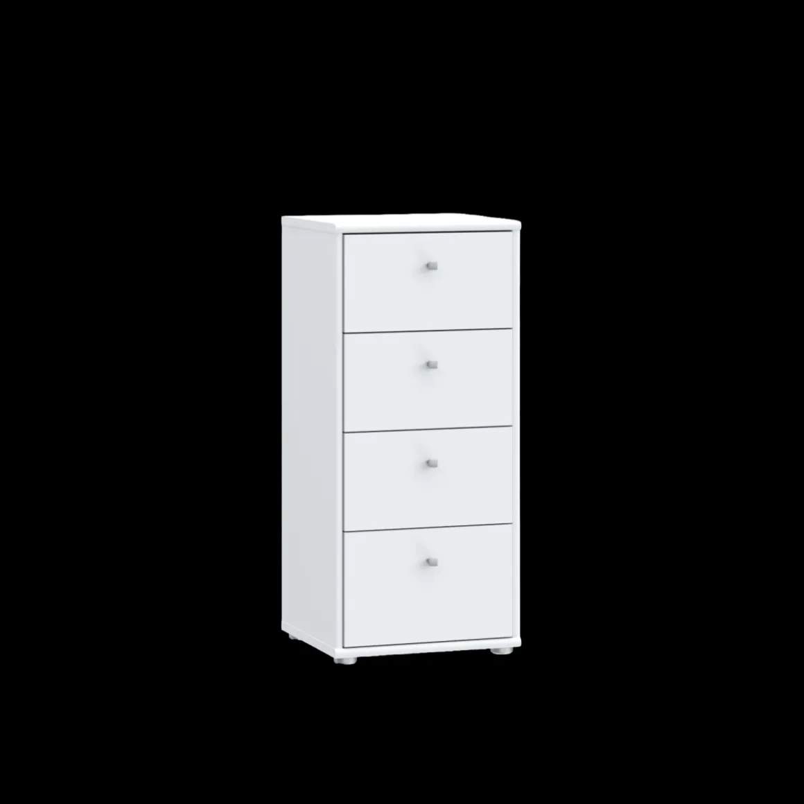 Schubladen-Kommode Tempra2 Weiß 39 cm