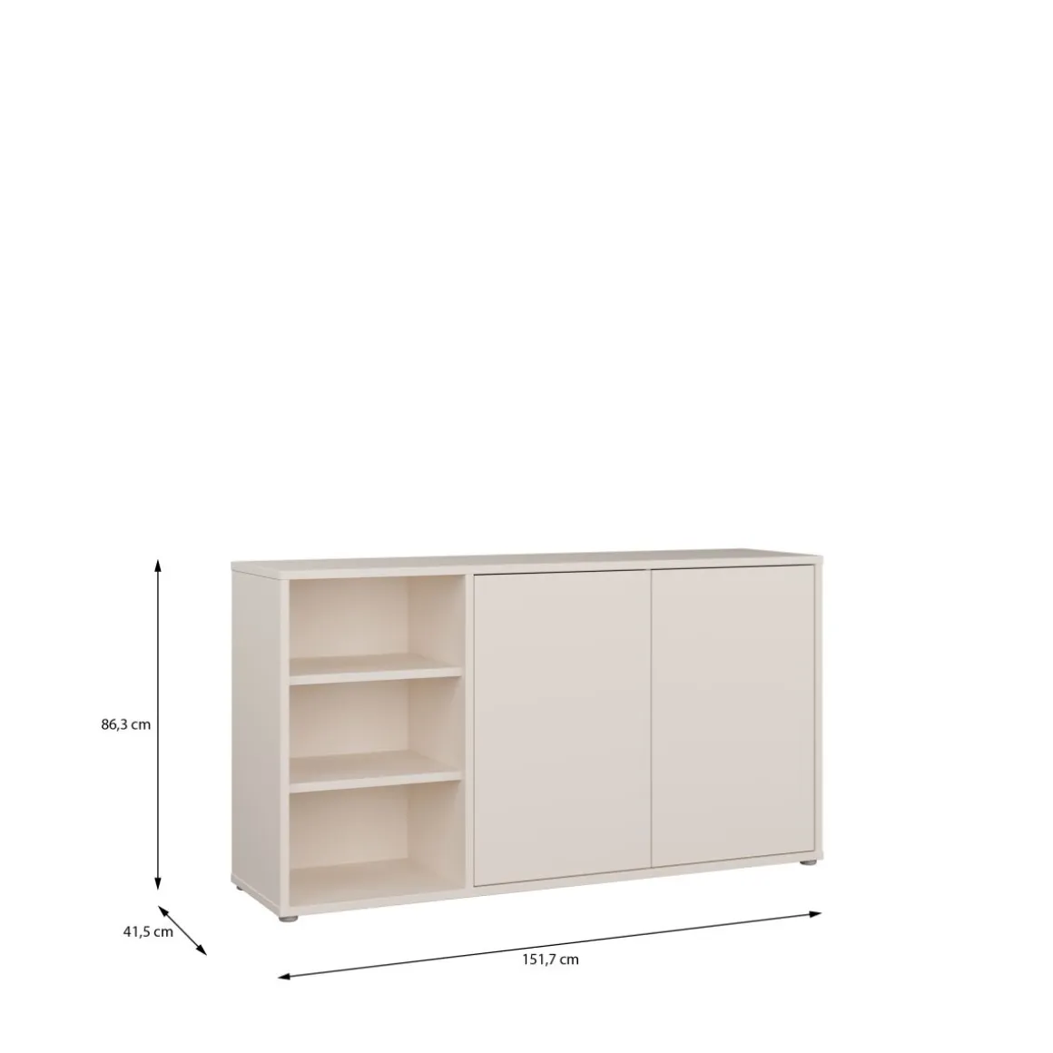 Schuhschrank Alice Springs Salbei 6-türig