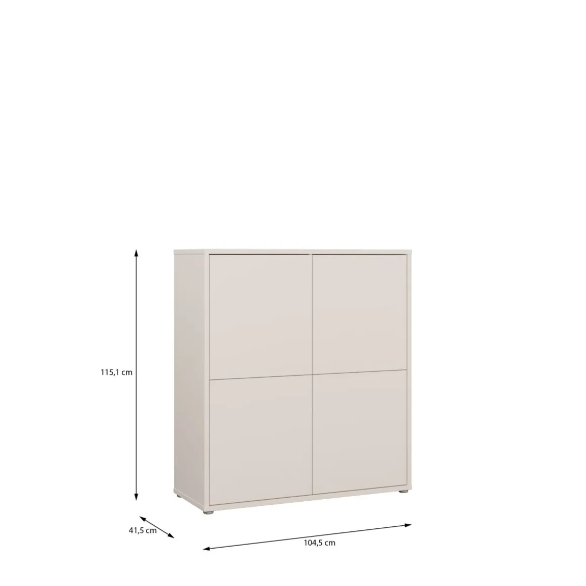Schuhschrank Alice Springs Salbei 6-türig