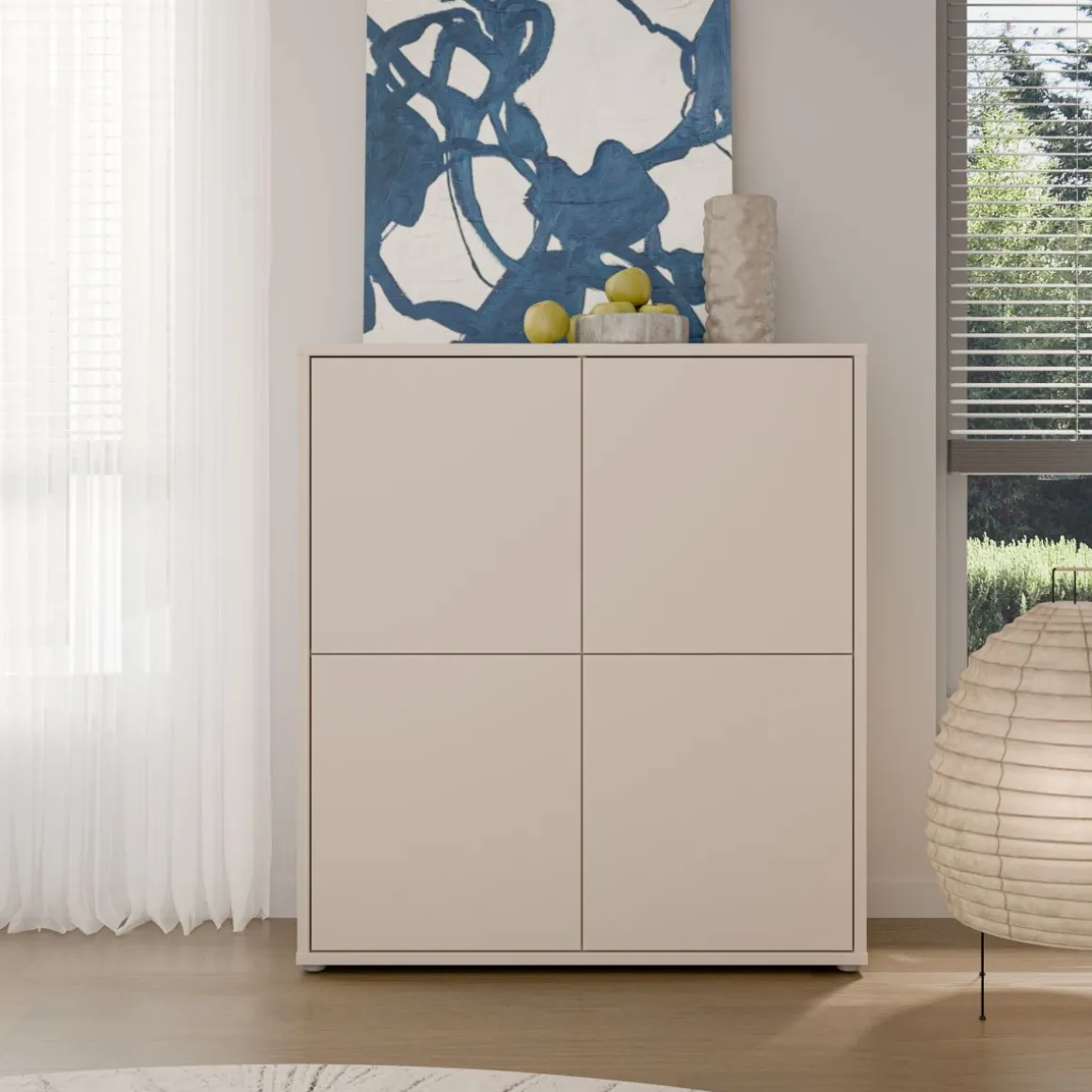 Schuhschrank Alice Springs Salbei 6-türig