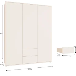 Schuhschrank Alice Springs Salbei 6-türig