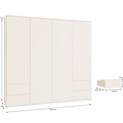 Schuhschrank Alice Springs Salbei 6-türig