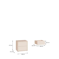 Schuhschrank Alice Springs Salbei 6-türig