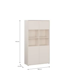 Schuhschrank Alice Springs Salbei 6-tĂŒrig