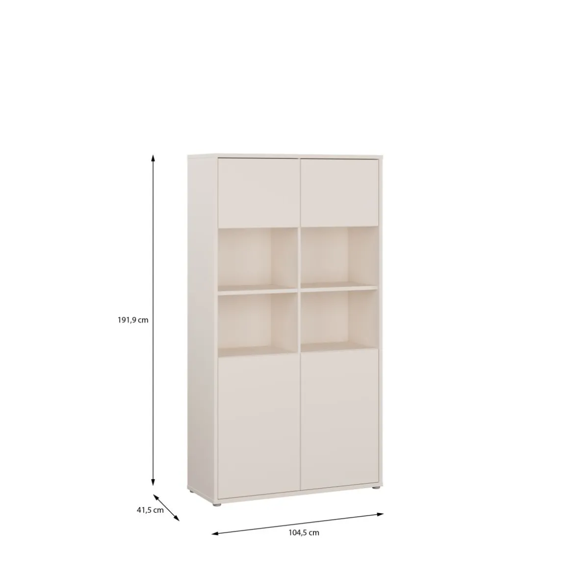 Schuhschrank Alice Springs Salbei 6-türig