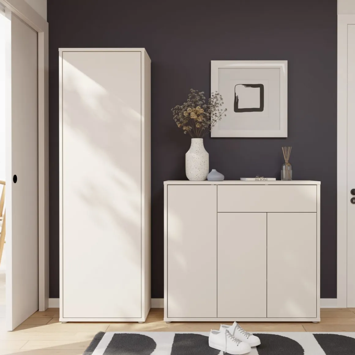 Schuhschrank Alice Springs Salbei 6-türig