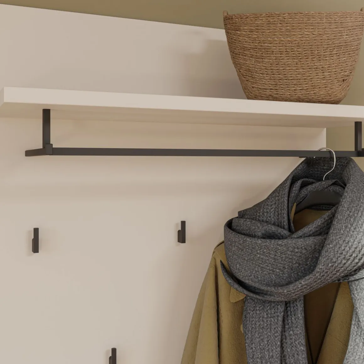 Schuhschrank Alice Springs Salbei 6-türig