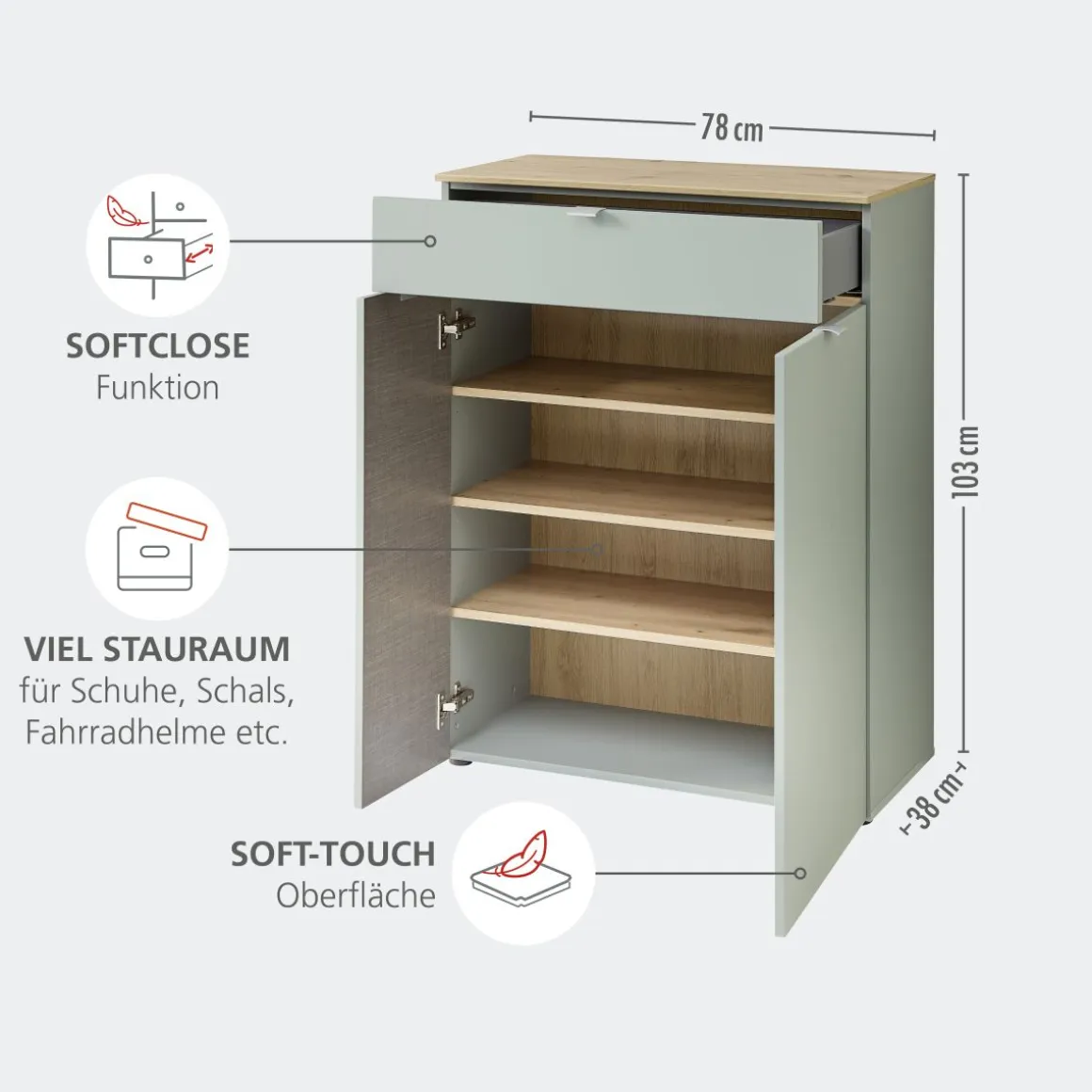 Schuhschrank Bari