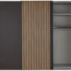 Schwebetürenschrank Denver Graphit